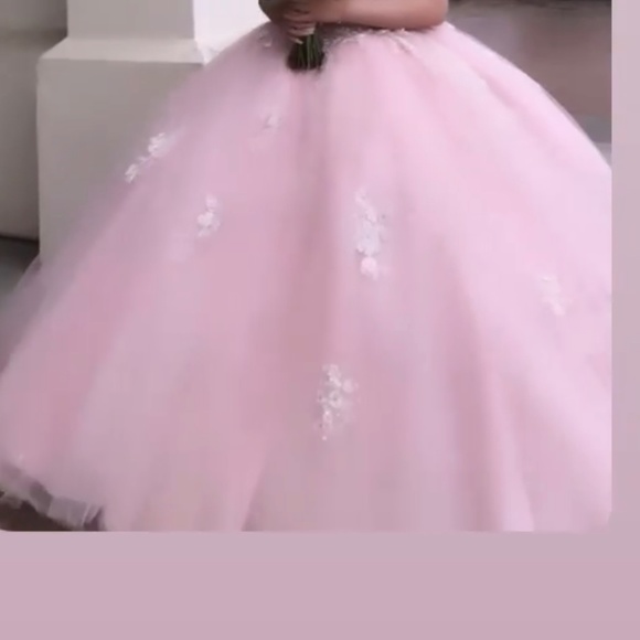 - QUINCE BLUSH DRESS - Picture 3 of 4